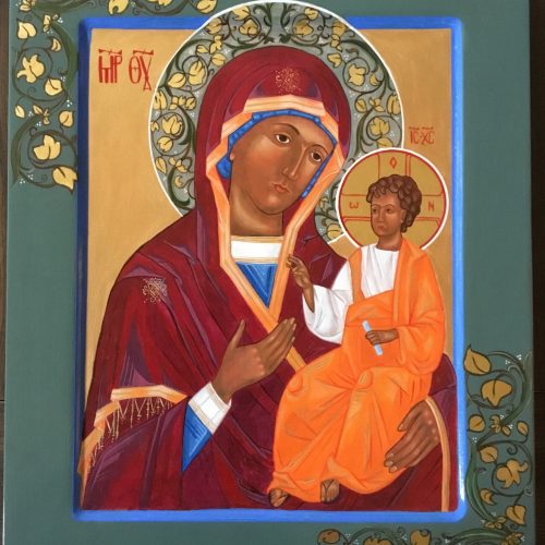 Our Lady of the Way 
Liette McManaman 
Acrylic
